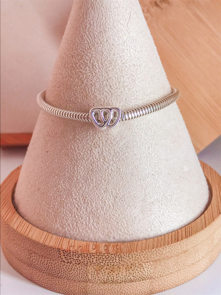 Berloque Coração Sempre Juntos Liso